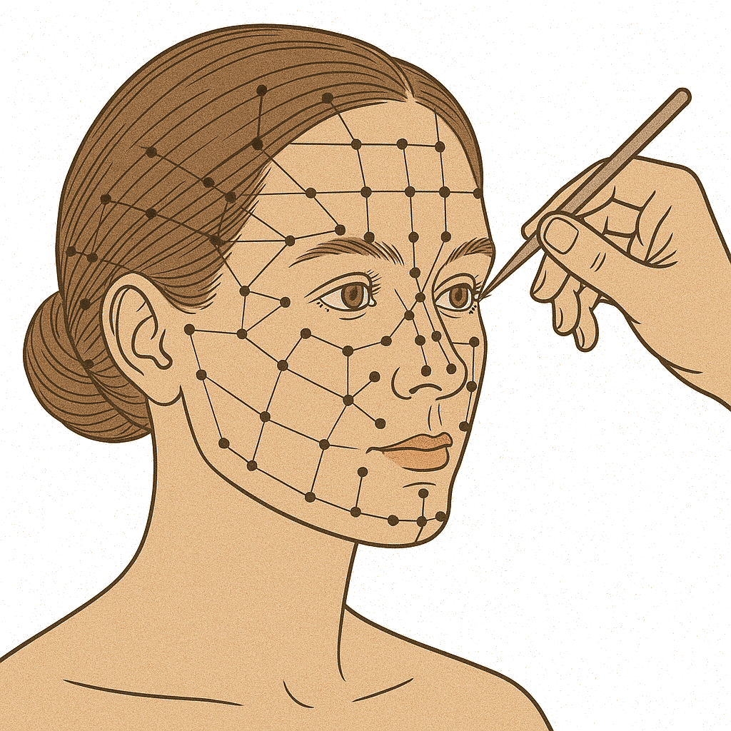 alt="Séance de réflexologie faciale Dien Chan à Aigle, Chablais"
