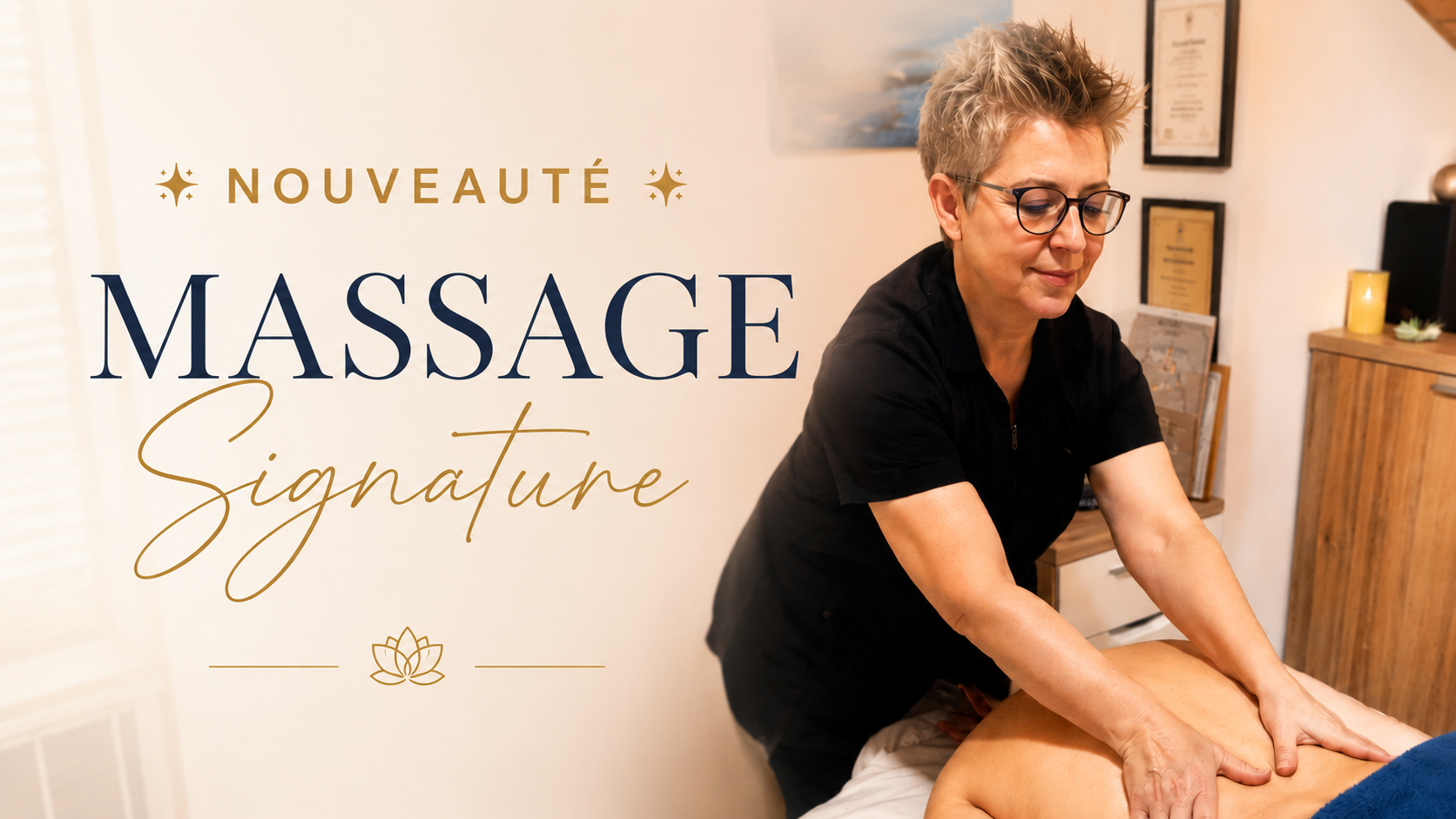 Nouveauté à Aigle, massage signature